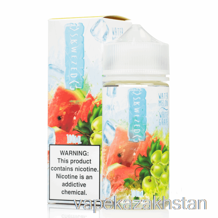 Vape Kazakhstan ICE Watermelon White Grape - Skwezed - 100mL 3mg